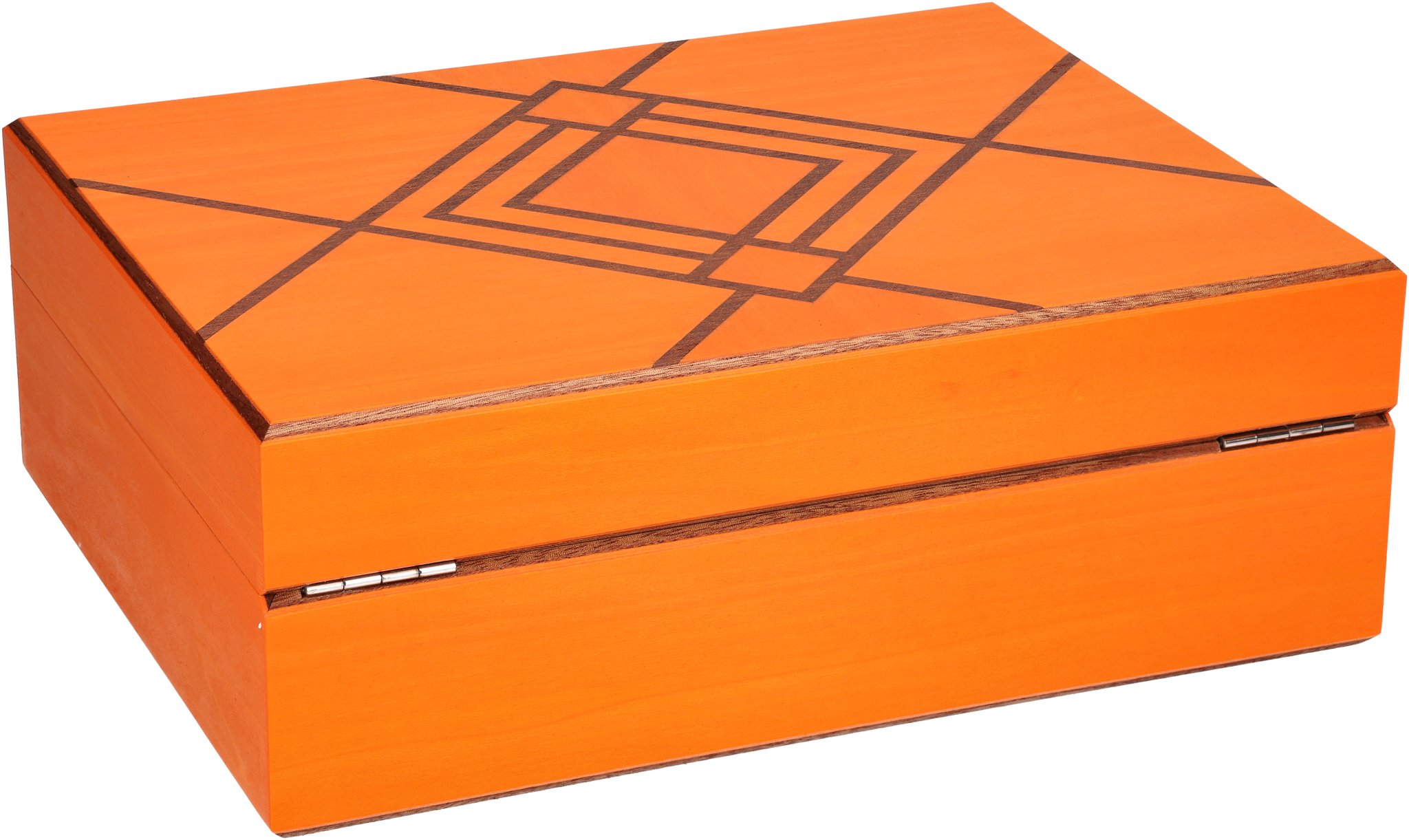 The White Spot Art Deco Orange 50er back