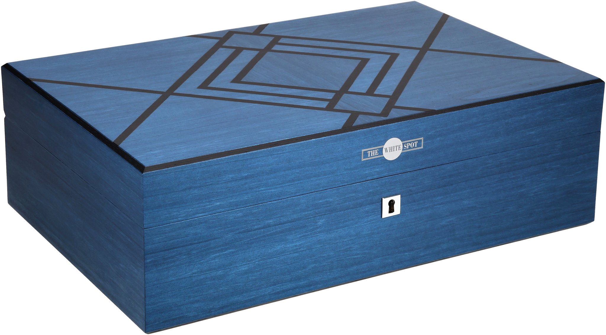The White Spot Art Deco Blau 100er 330grad
