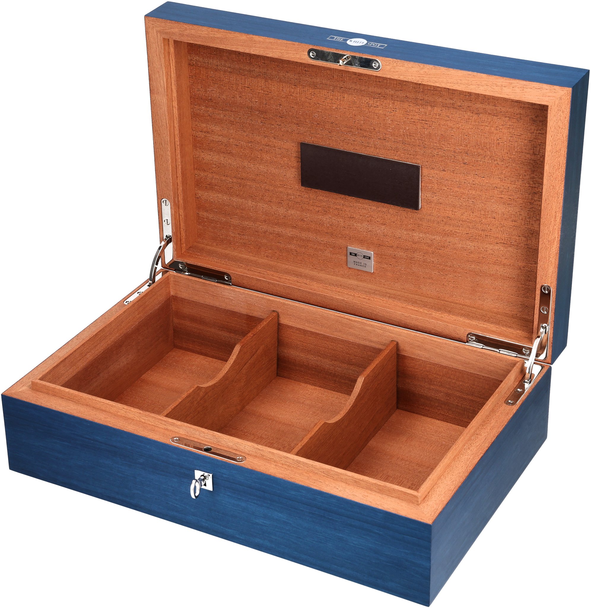 The White Spot Art Deco Blau 100er open 30grad