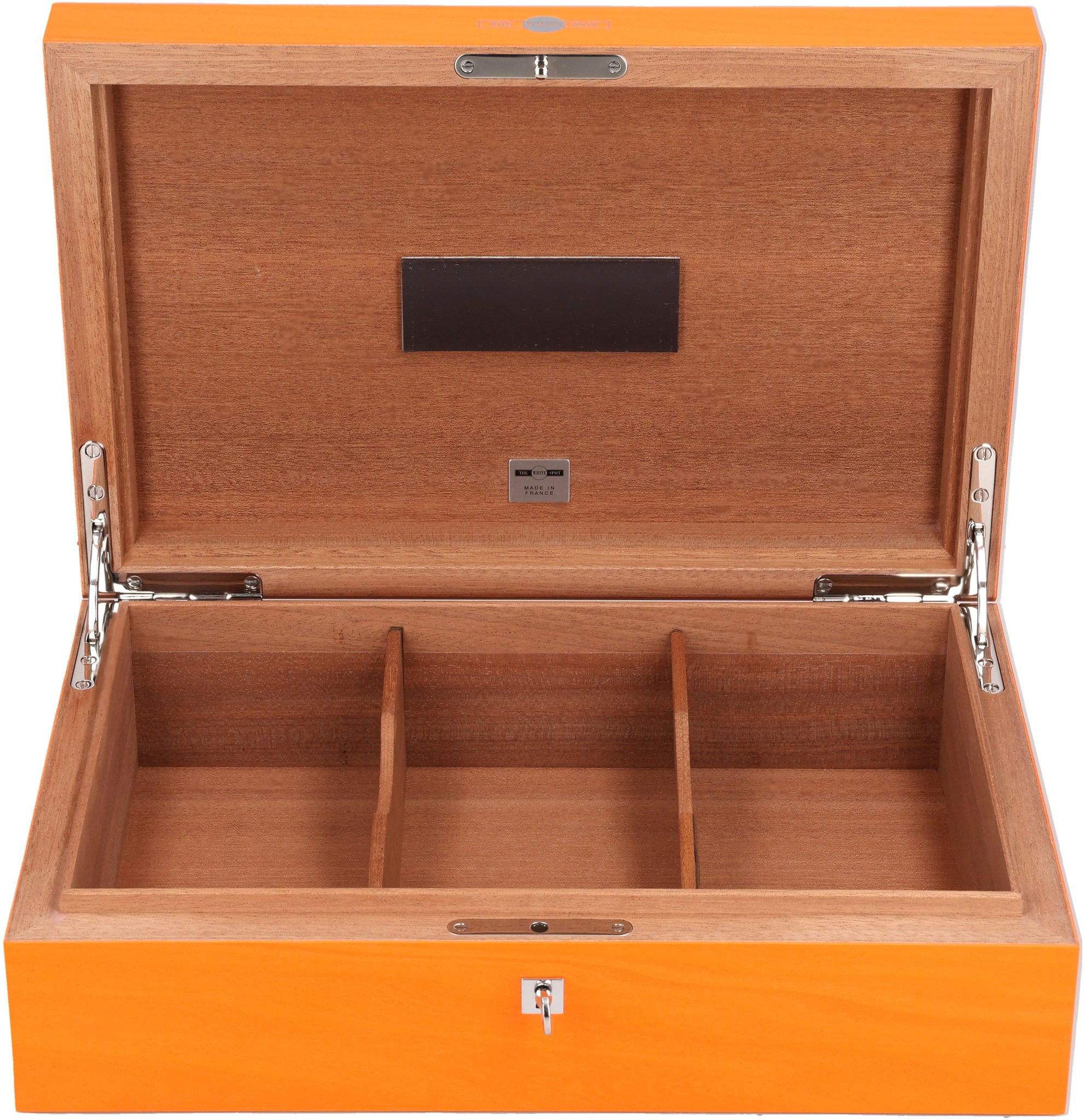 The White Spot Art Deco Orange 100er open front