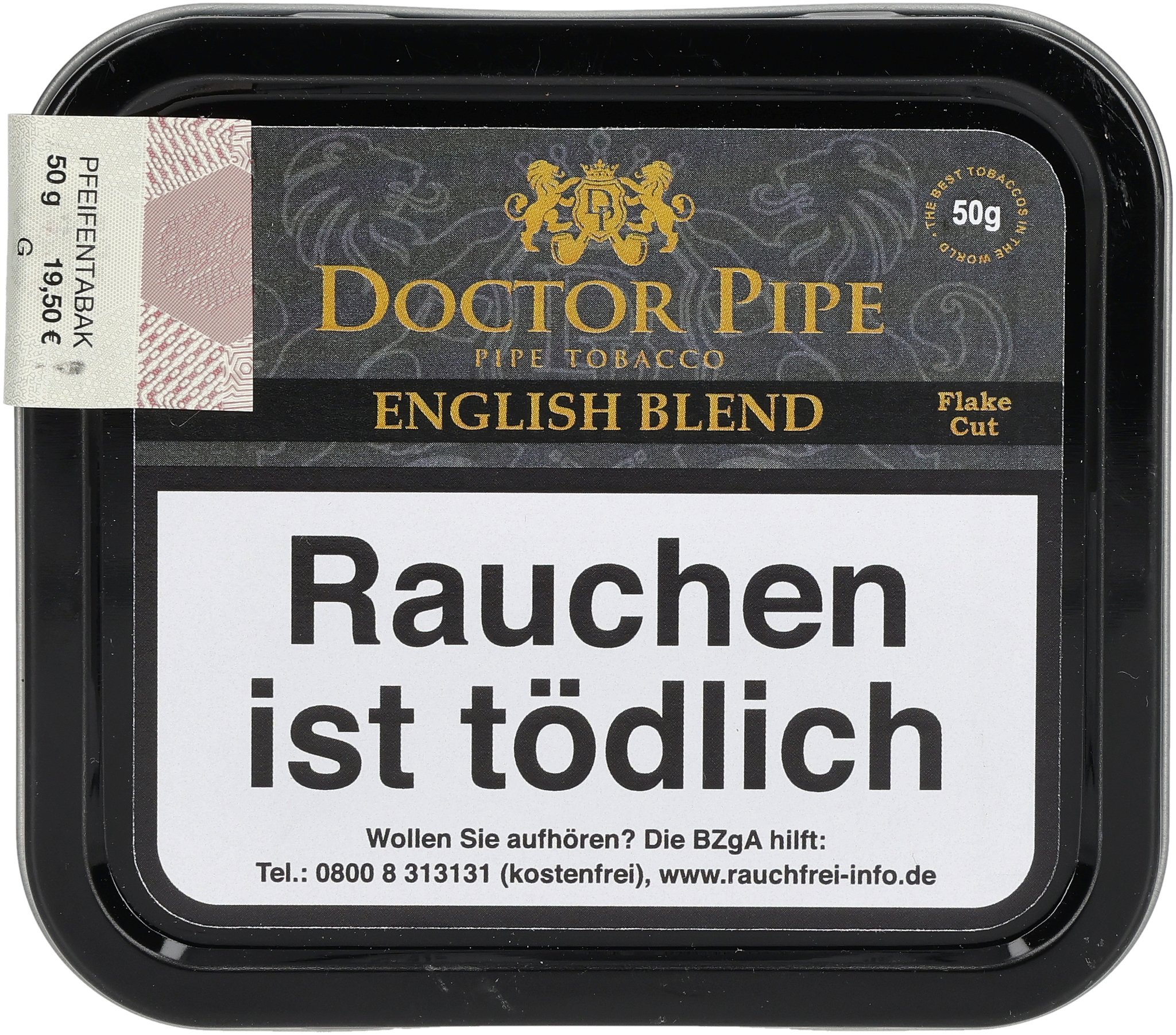Doctor Pipe Flake English Blend Dose frontal