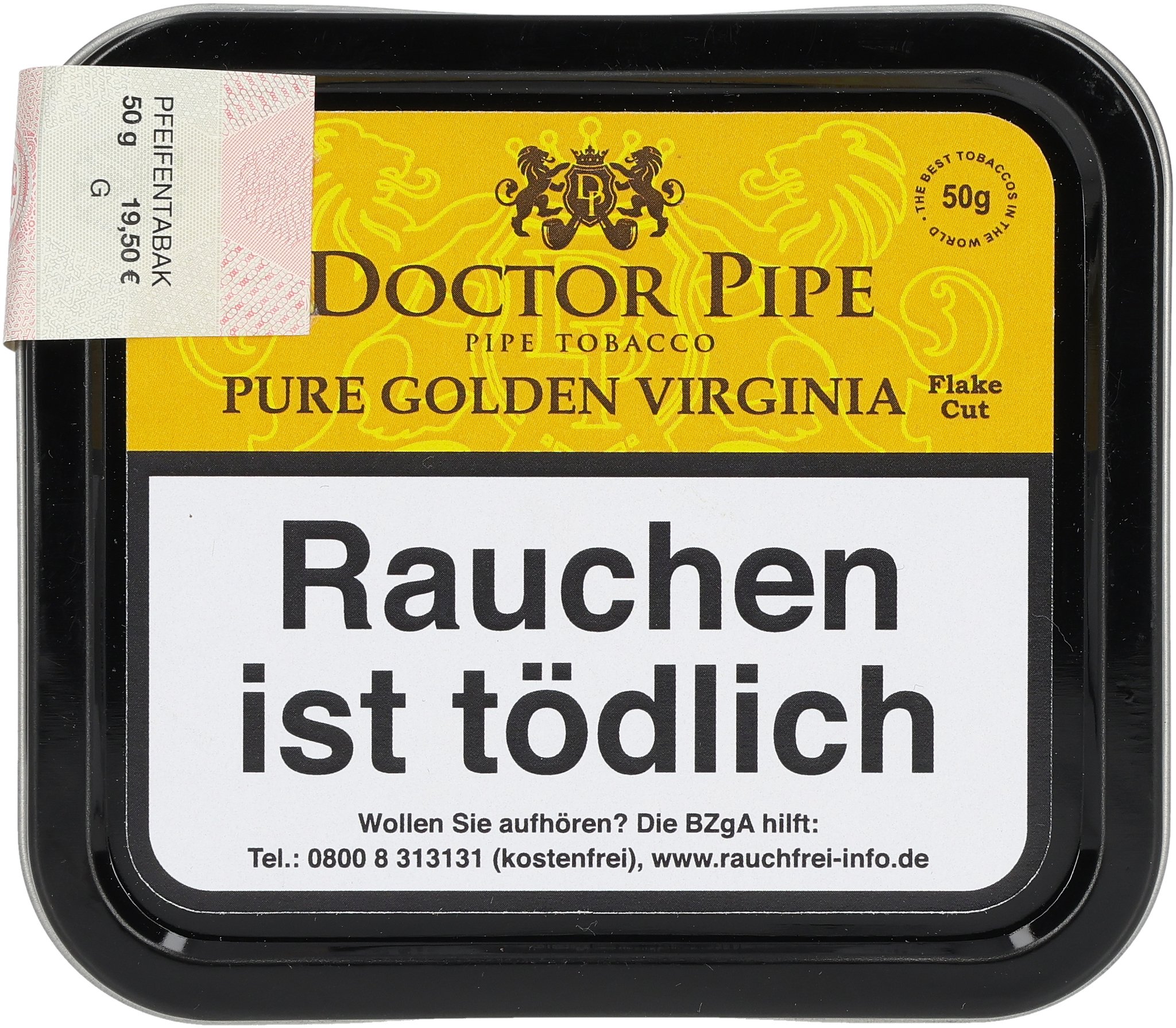Doctor Pipe Flake Pure Golden Virginia Dose frontal
