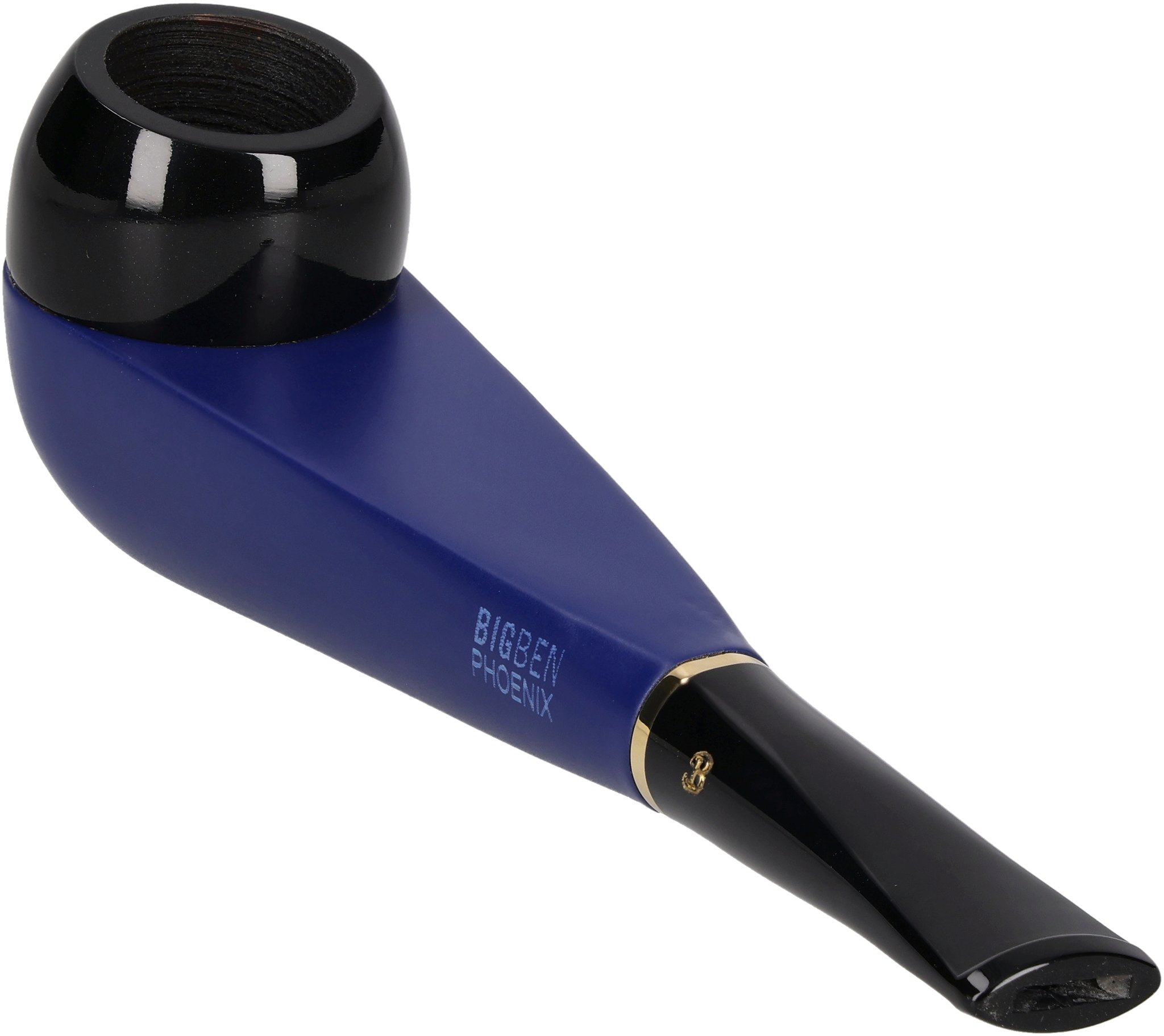 Big Ben Phoenix Blau Matt Bruyere Schwarz Poliert gedreht 60grad