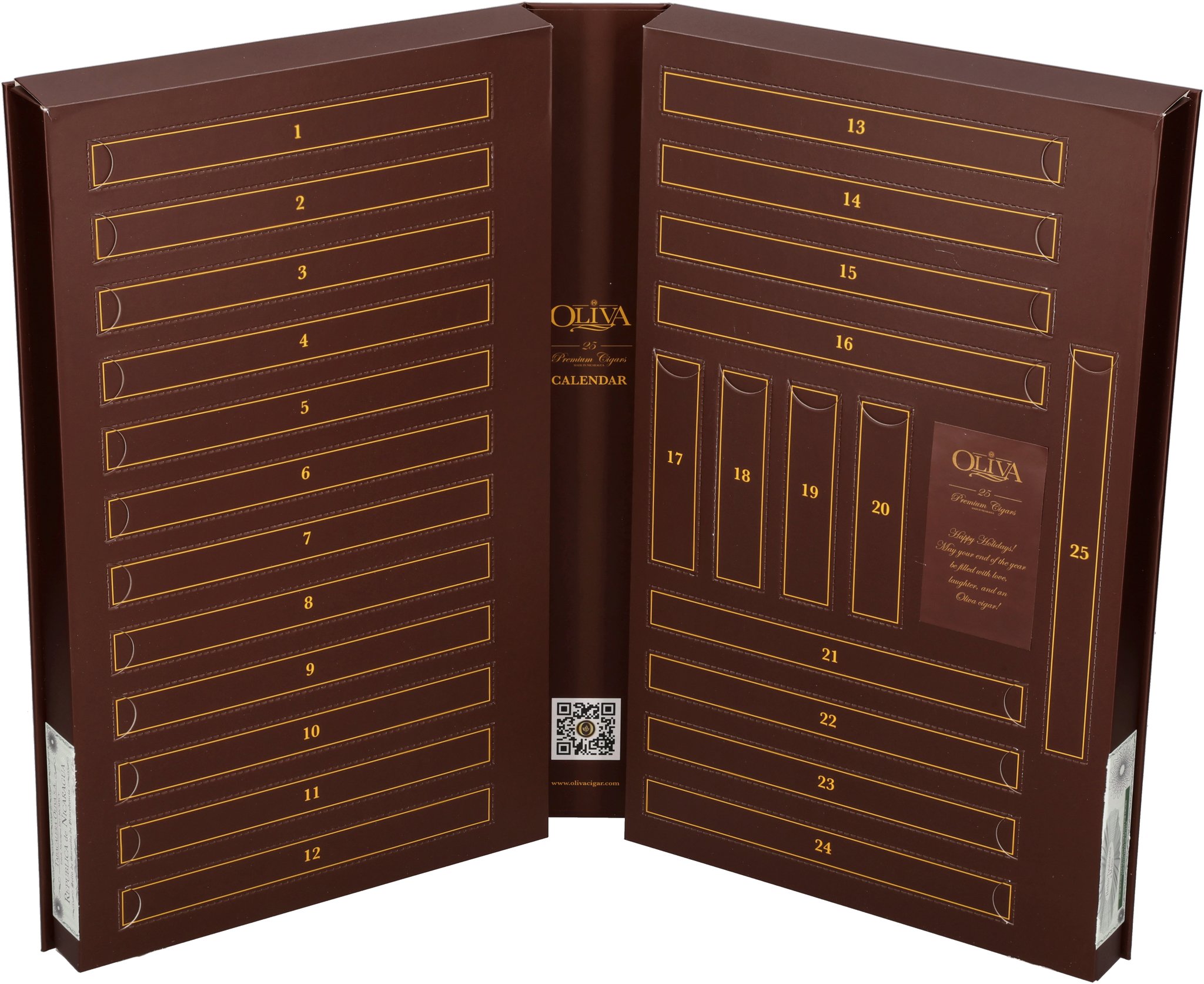 Oliva Adventskalender 2026 offen stehend