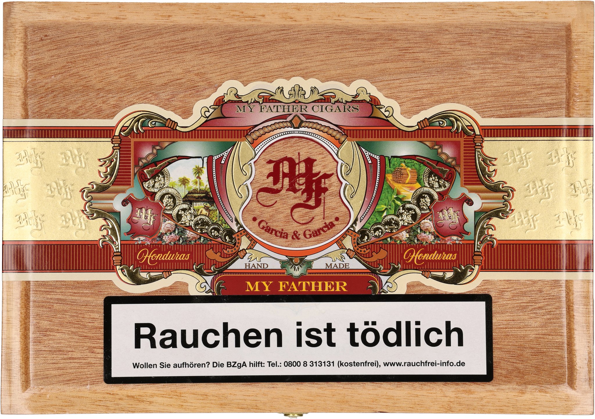 My Father Cigars La Lealtad Robusto Kiste frontal