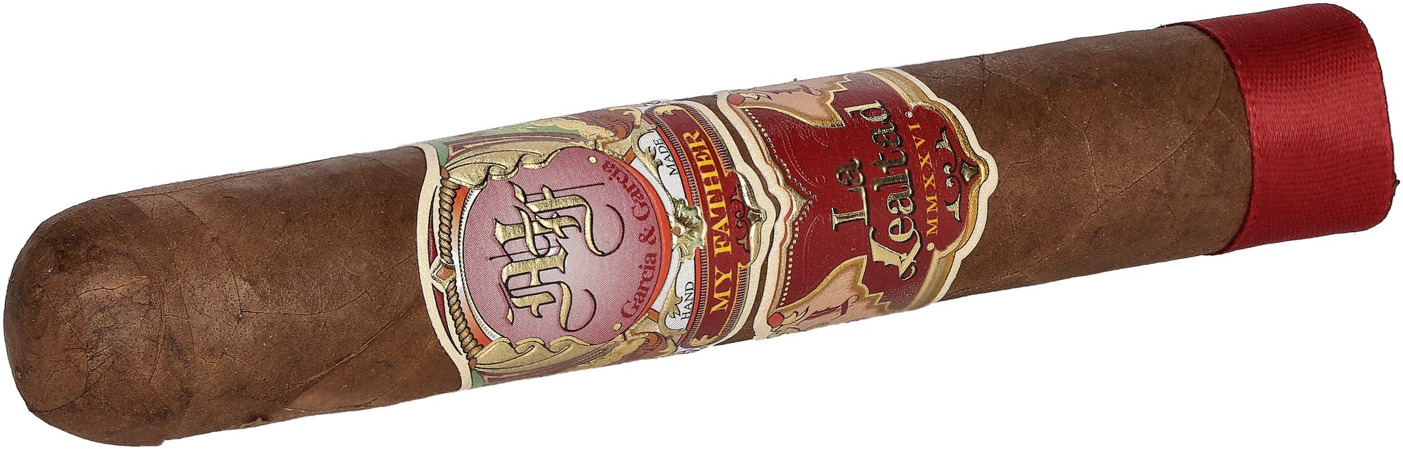 My Father Cigars La Lealtad Robusto gedreht 330grad