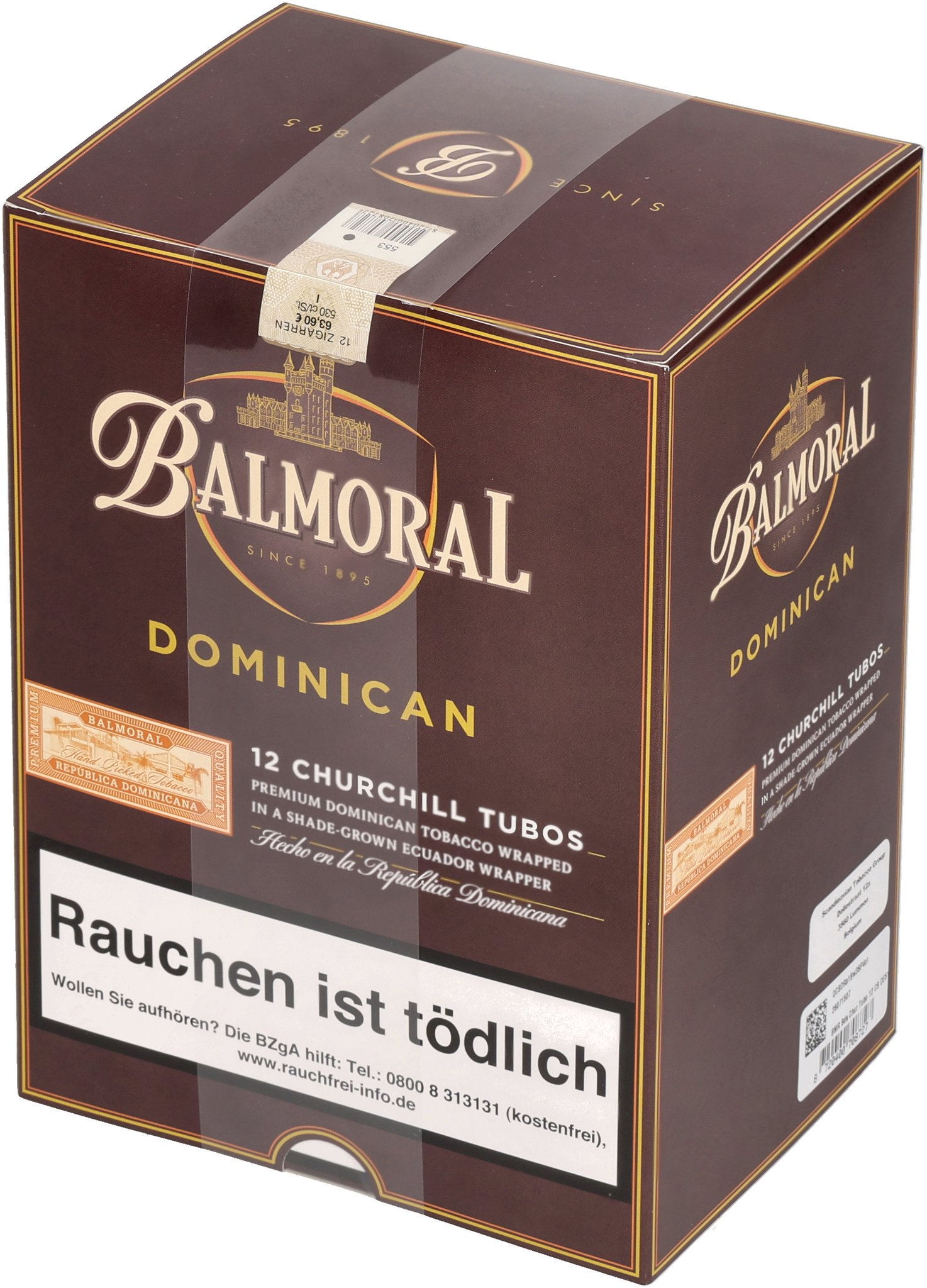 Dominican Selection Churchill Tubos box