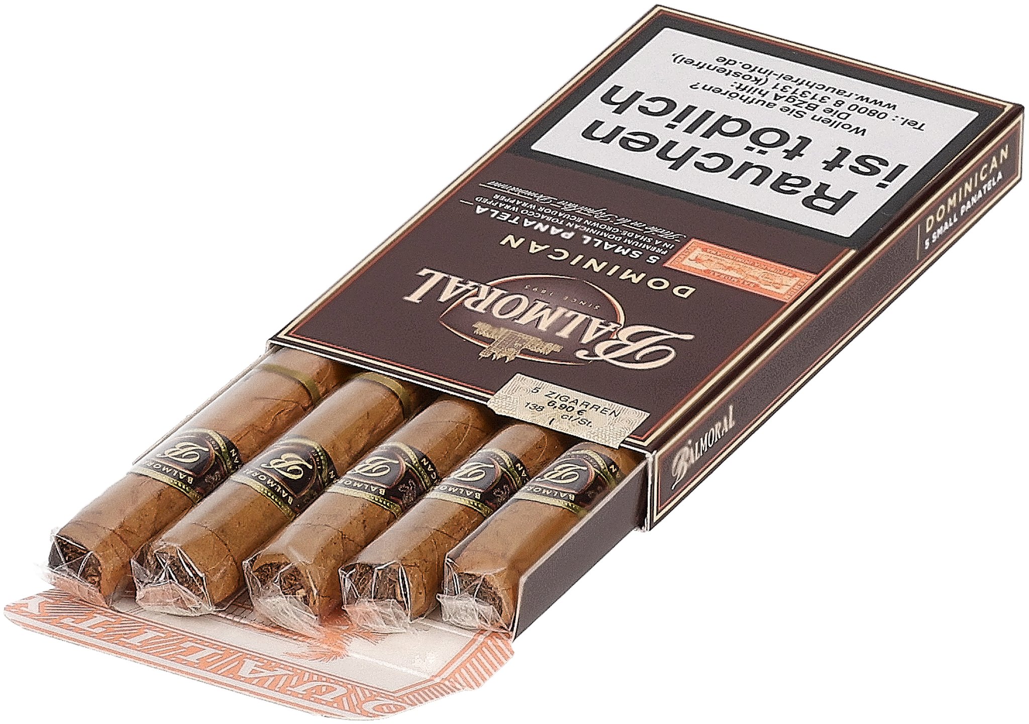 Dominican Selection SMALL Panatela pack open