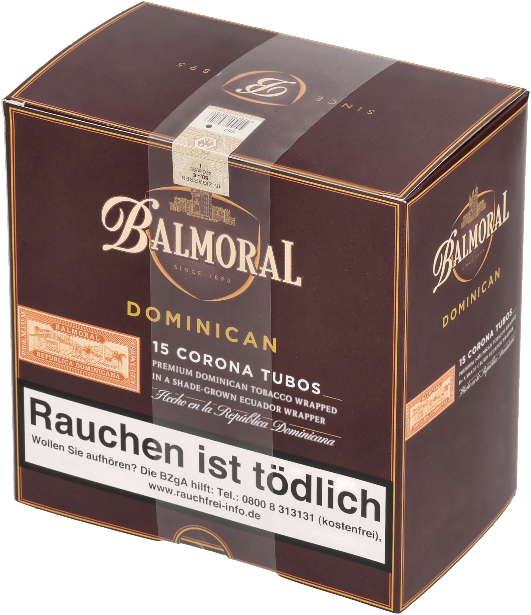 Dominican Selection Corona Tubos box
