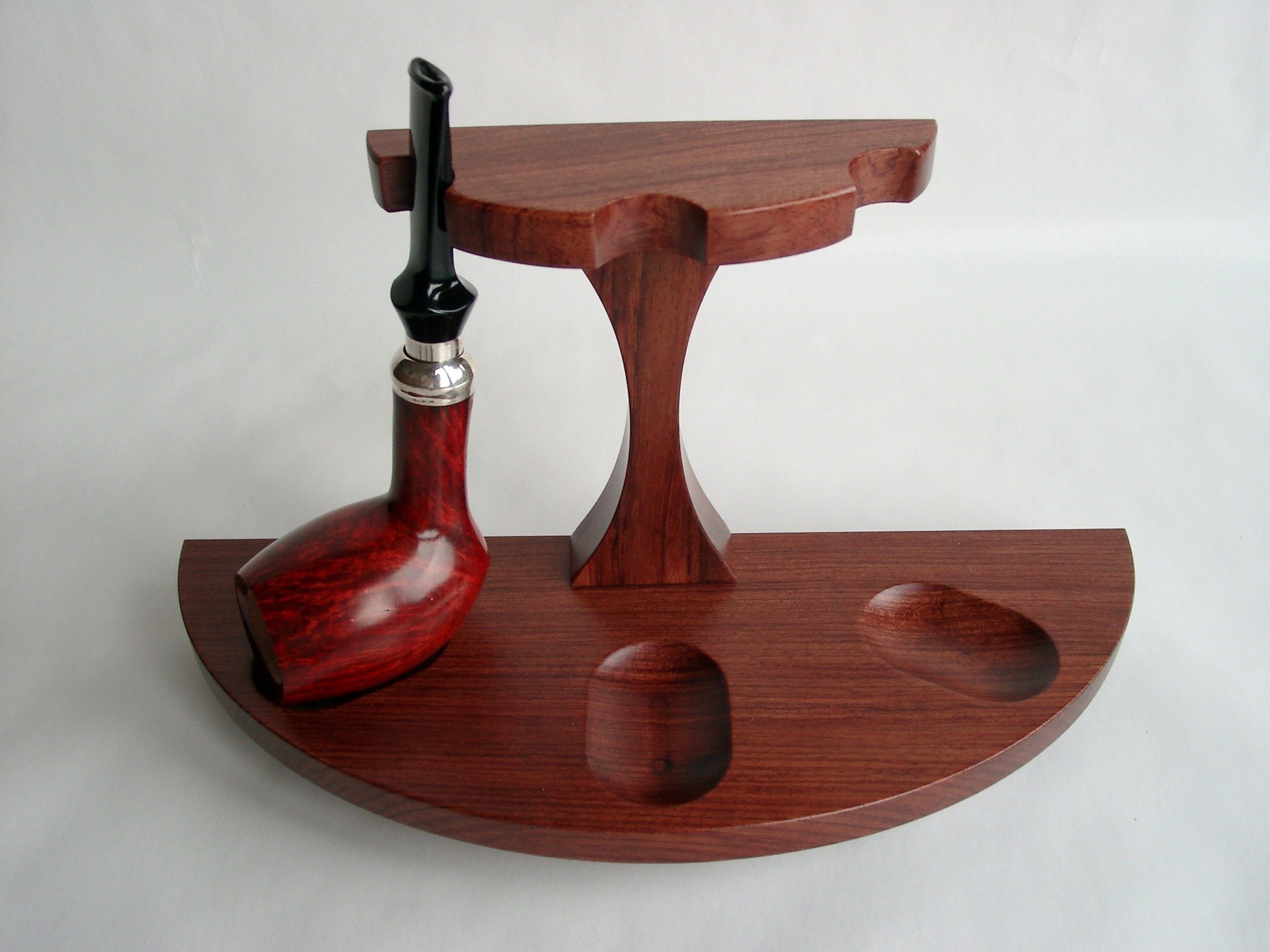 Guy Janot 3er Halbkreisständer Bubinga 7231  3er Halbkreisständer Bubinga 7231