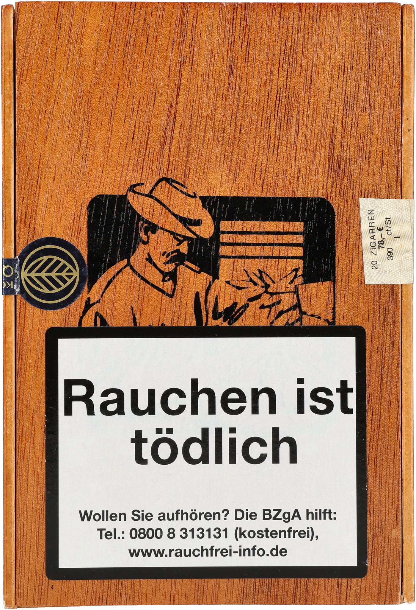 Chinchalero Robusto box front