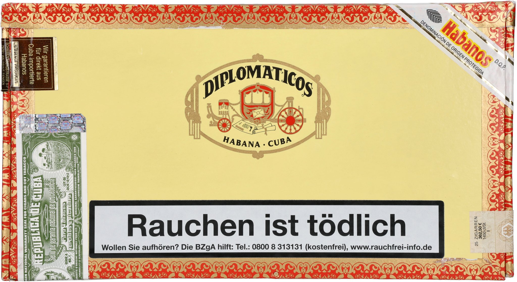 Diplomaticos Cancilleres box front