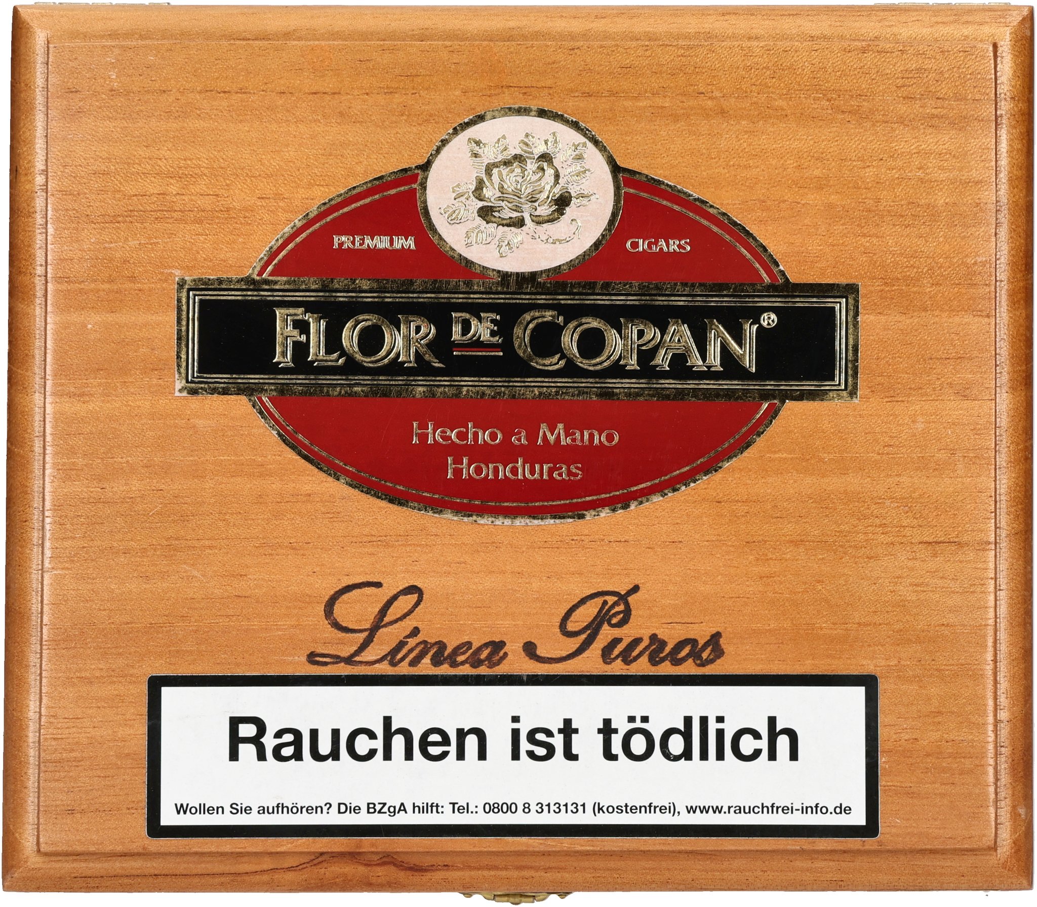 Flor de Copan Linea Puros Corona_Frontal Kiste