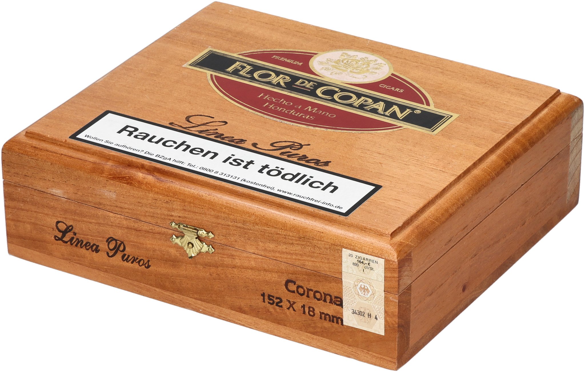 Flor de Copan Linea Puros Corona_Kiste