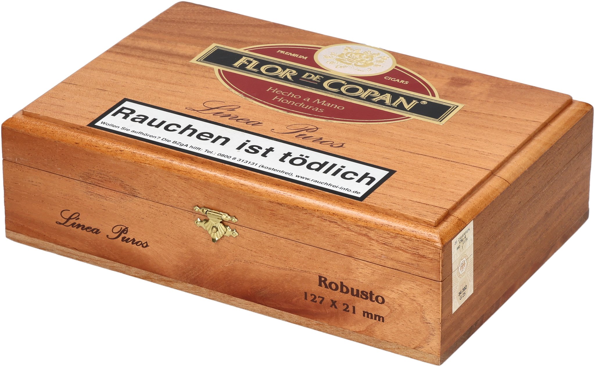 Flor de Copan Linea Puros Robusto_Kiste