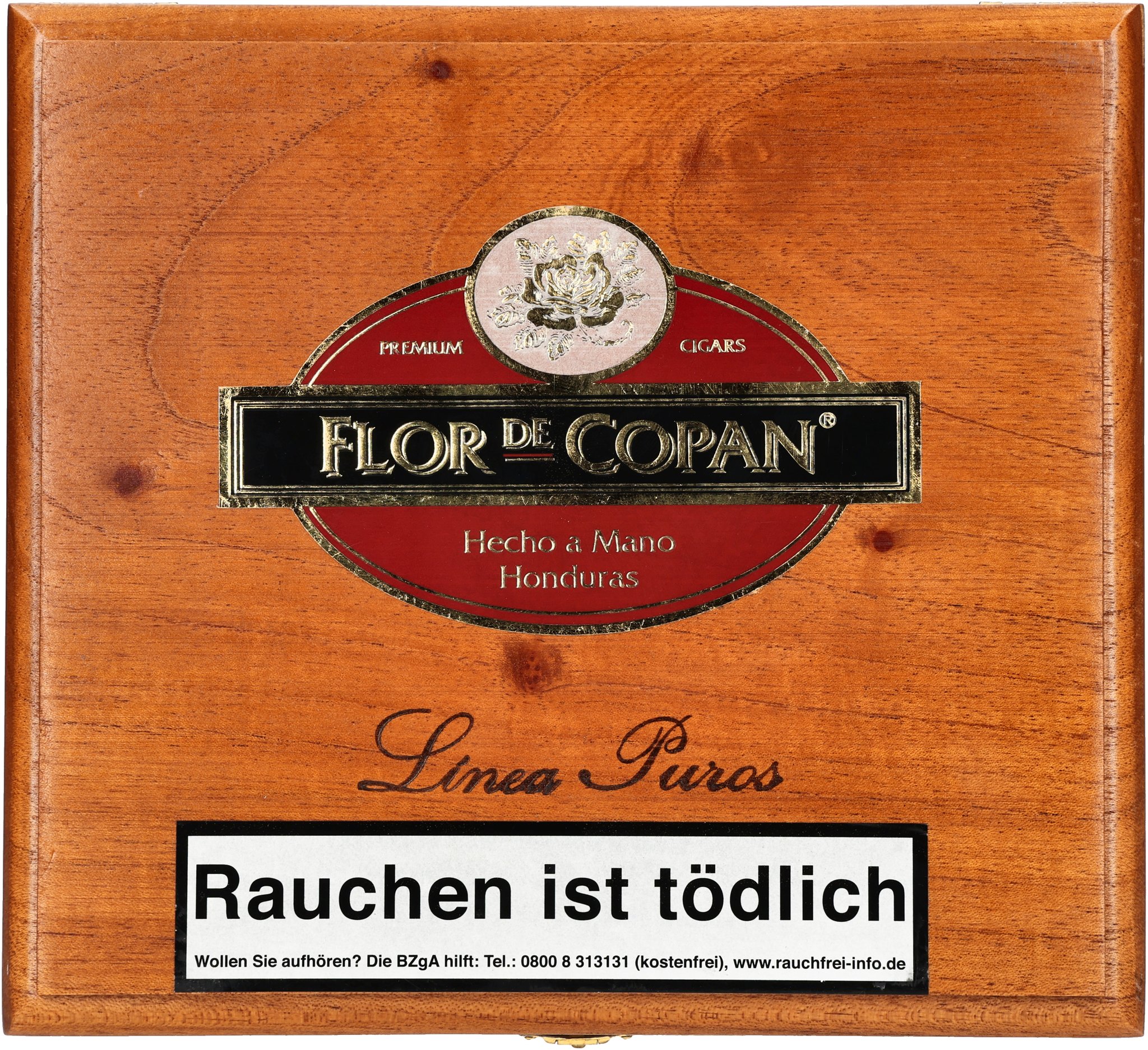 Flor de Copan Linea Puros Churchill_Frontal