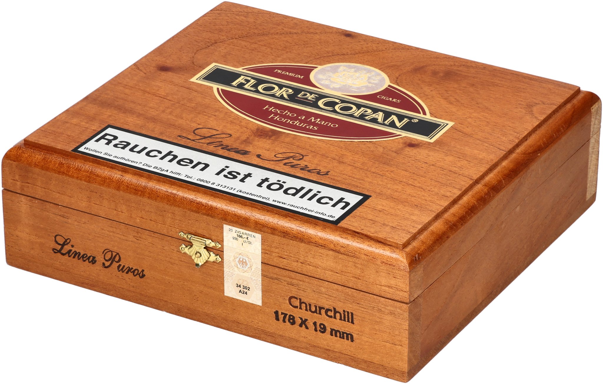 Flor de Copan Linea Puros Churchill_Kiste