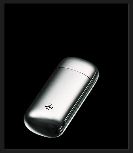 Sillems Zigarilloetui Oval 925er Sterling Silber (1869)