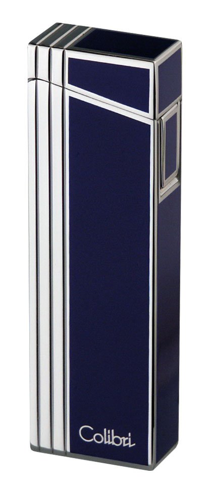 Colibri Alias Damenfeuerzeug Blau Silber (293433)