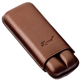 Leonel Galloni Series 2er Etui 2er Corona braun