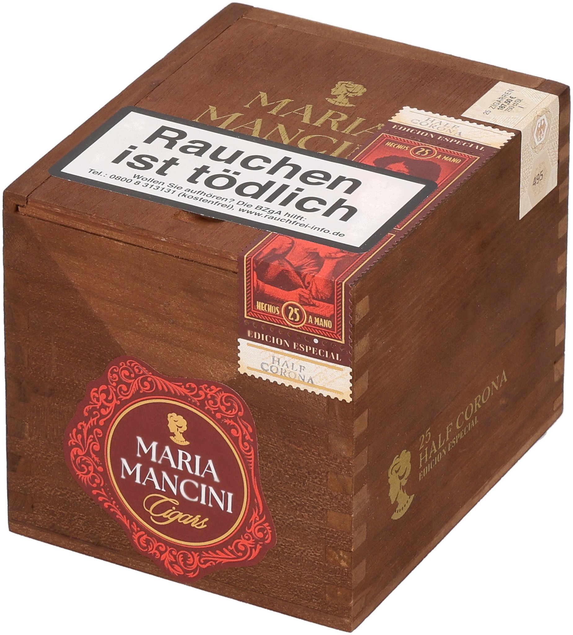 Edicion Especial Half Corona box