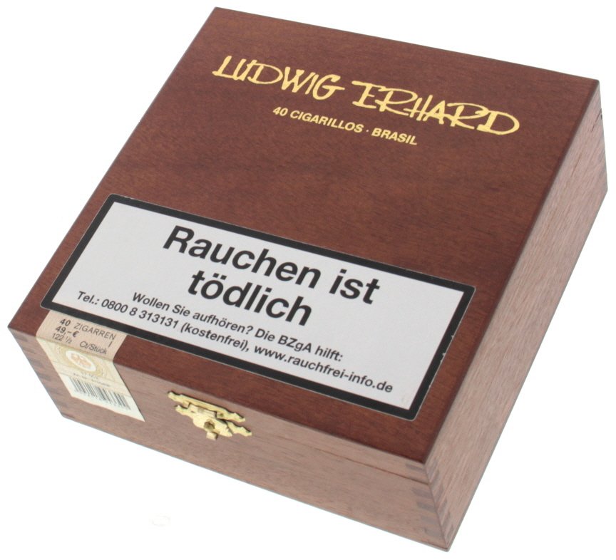 Dannemann Schwering & Hasse Zigarillos Ludwig Erhard Cigarillos Brasilien 40er