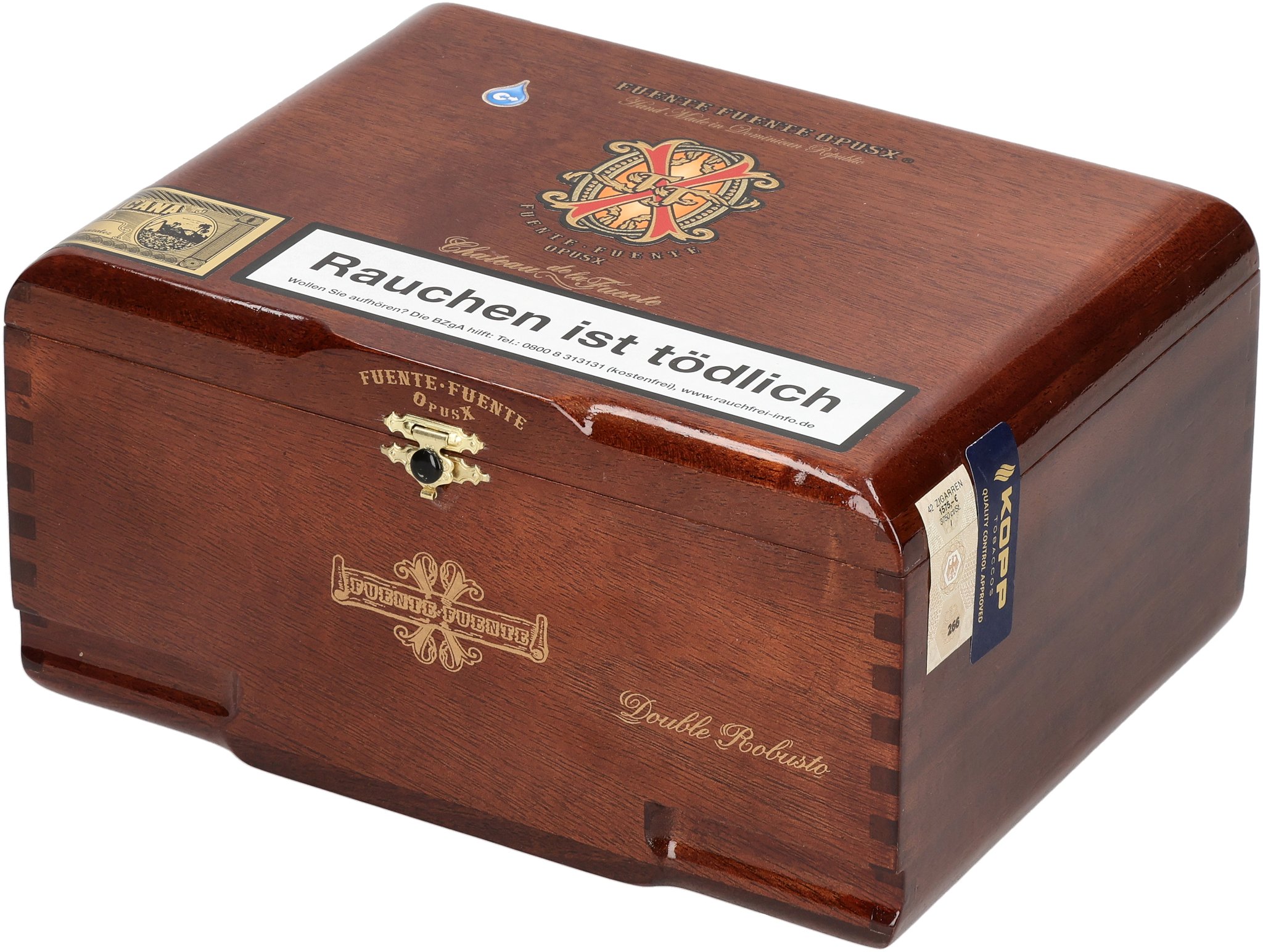 Opus X Double Robusto box