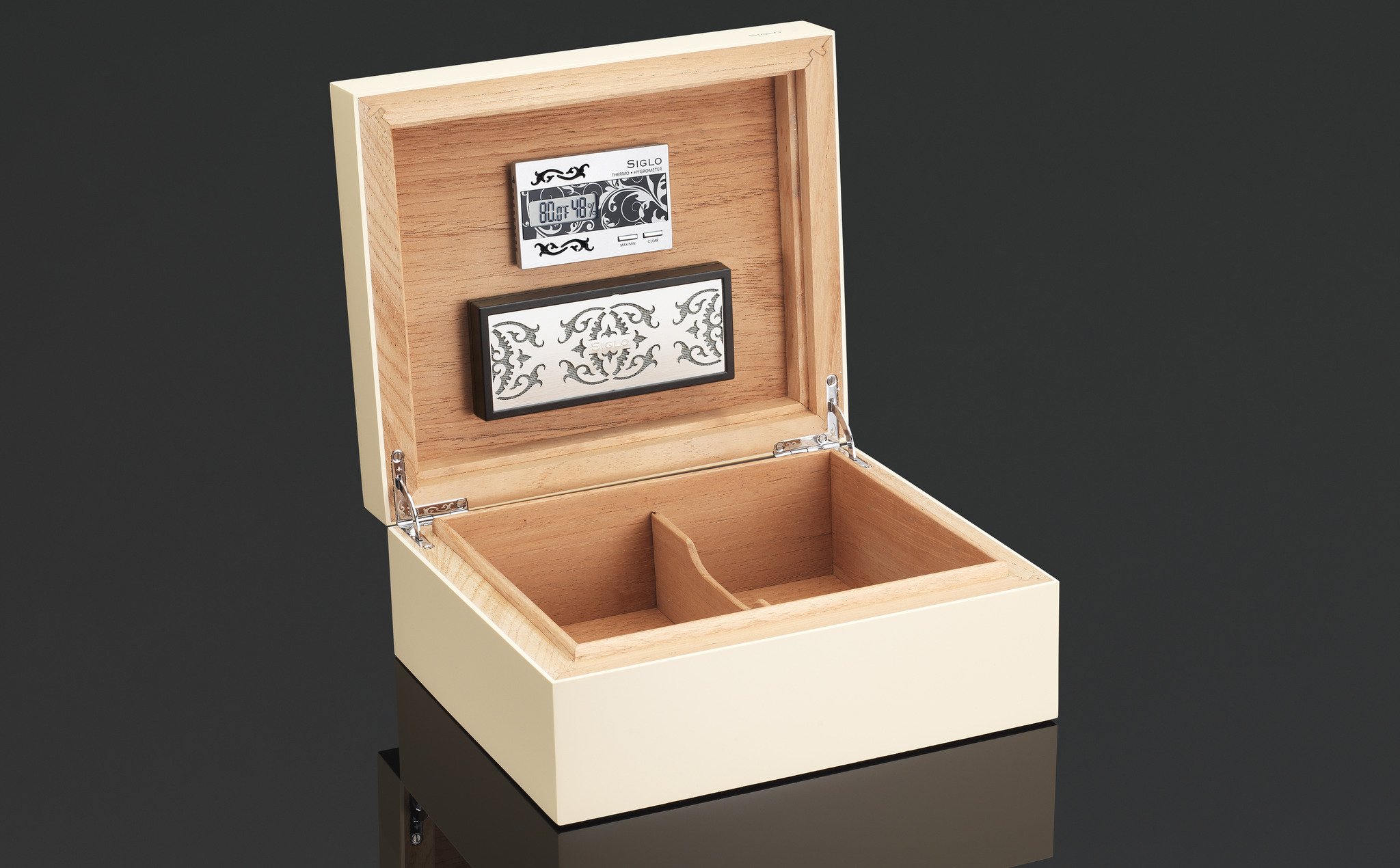 Siglo Size S Weiss offen