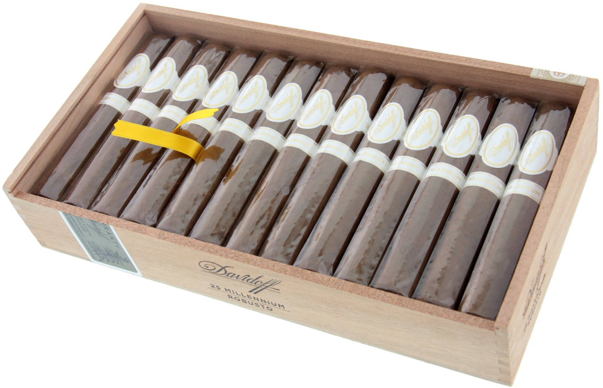 Davidoff Millennium Blend Robusto Kiste offen