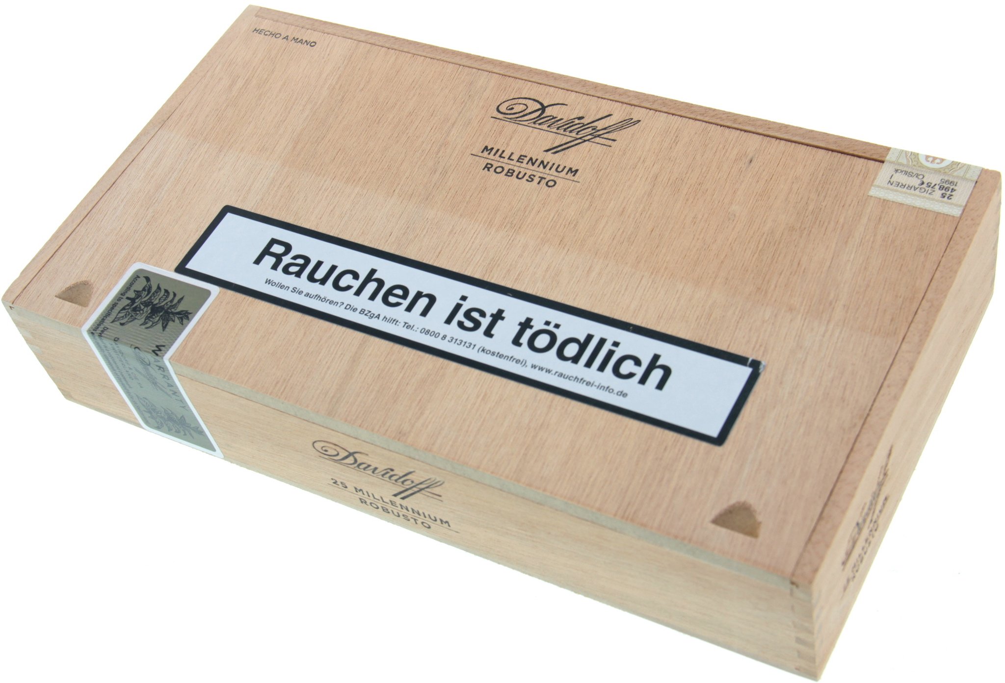 Davidoff Millennium Blend Robusto Kiste