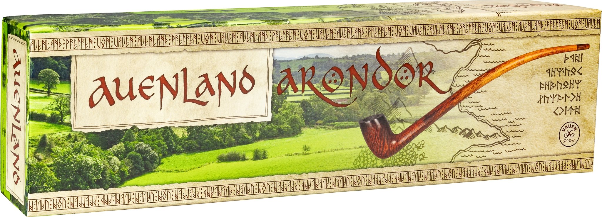 Vauen Auenland Pfeifen Arondor (sandgestrahlt) Verpackung