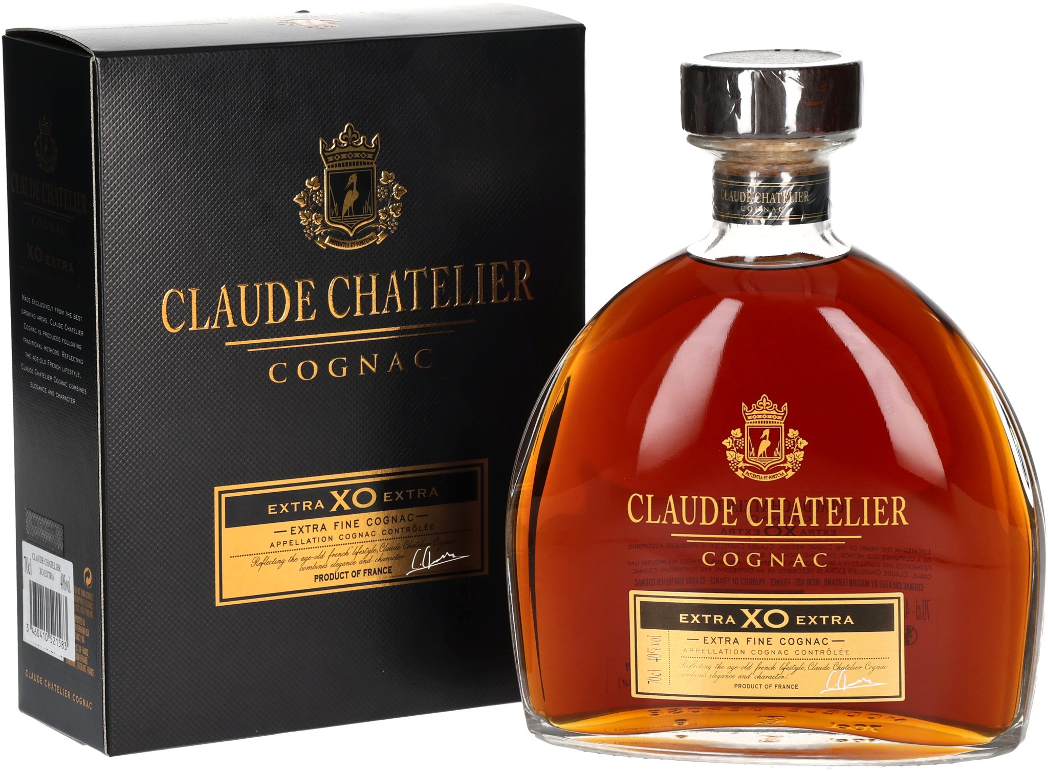 Claude Chatelier Cognac XO Extra_Flasche