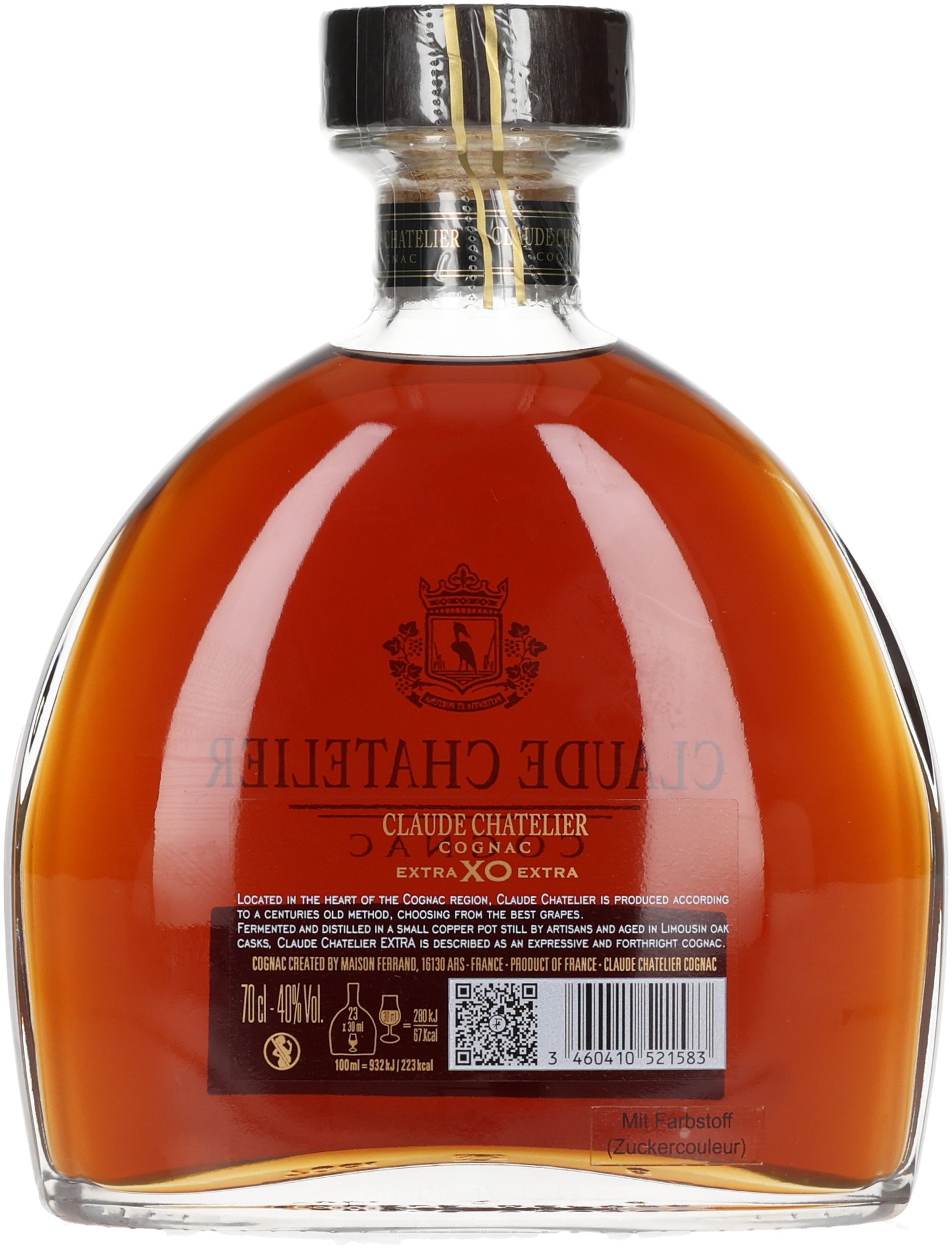 Claude Chatelier Cognac XO Extra_Flasche