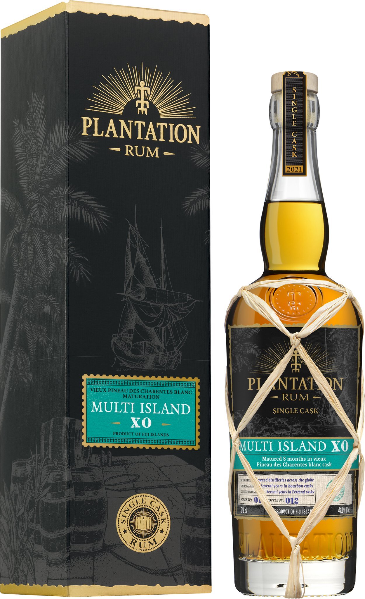 Plantation Rum Single Cask Collection Multi Island XO (0,7 l / 41,1 % vol.)