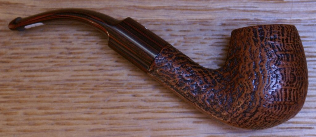 Dunhill Pfeifen Schnäppchen County - sandgestrahlt (3202)