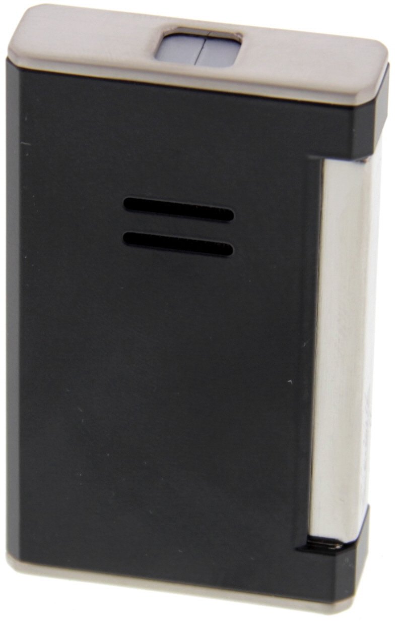 Davidoff Feuerzeug Prestige Line JETFLAME schwarz-matt Palladium