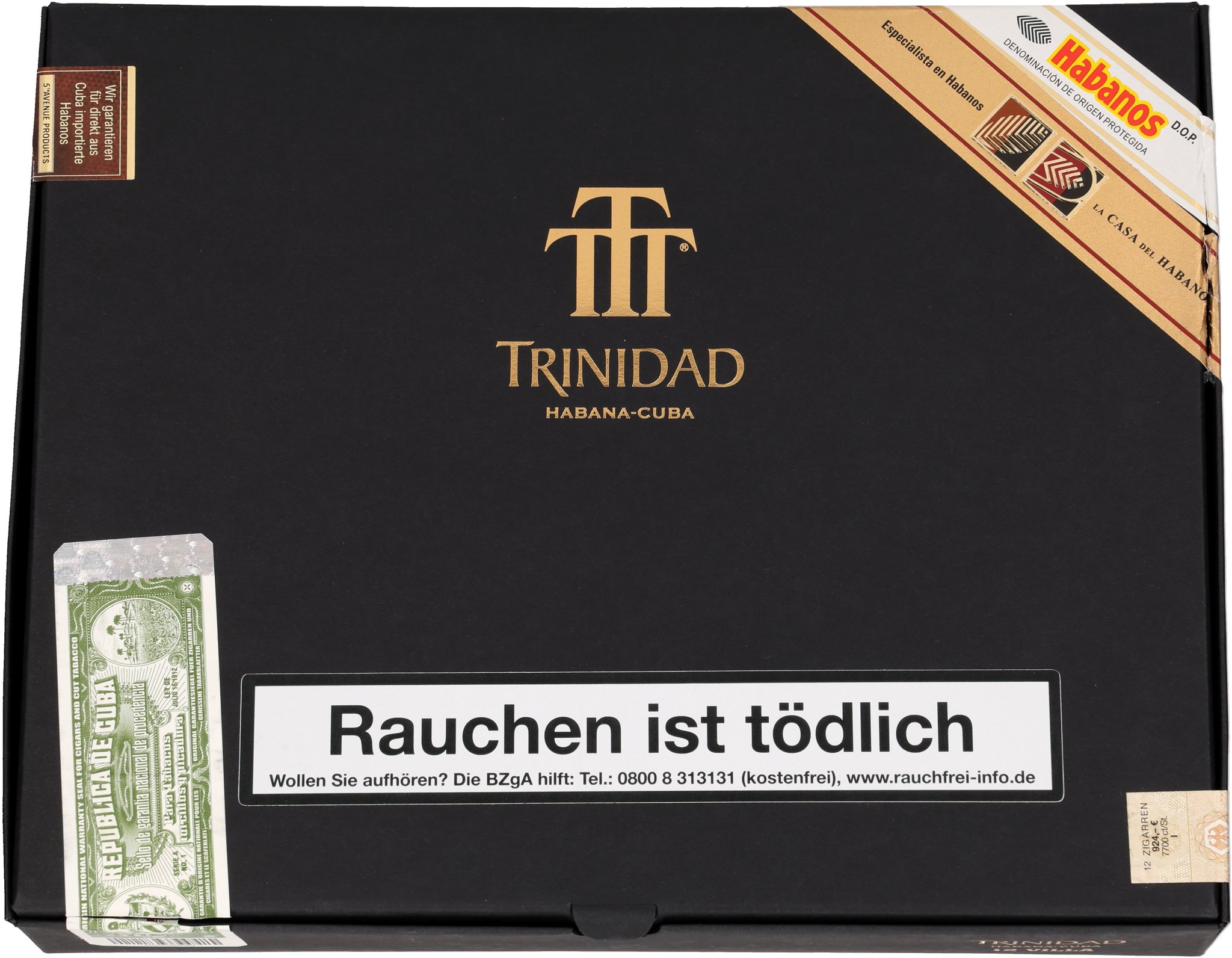 Trinidad Villa packaging front