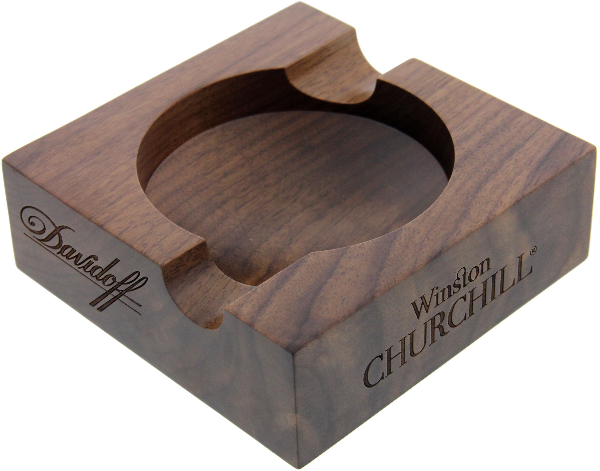 Davidoff Ascher Winston Churchill Holz Edition mit zwei Untersetzern
