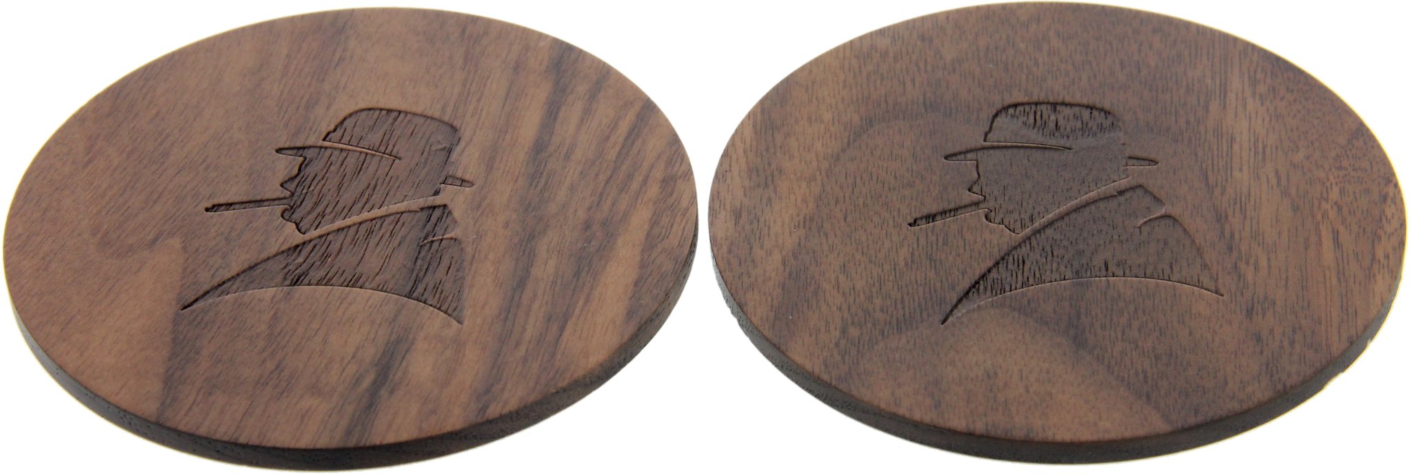 Davidoff Ascher Winston Churchill Holz Edition mit zwei Untersetzer