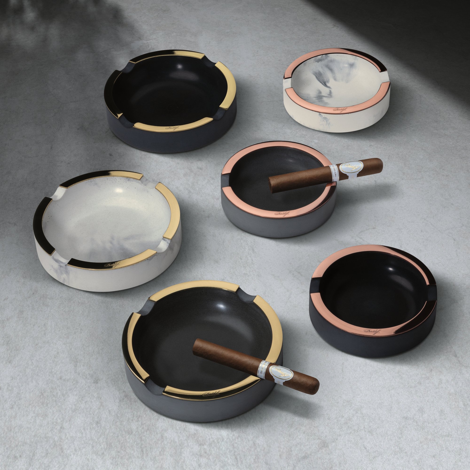 Davidoff Ascher Concrete klein hellgrau (118497) Detailbild 04