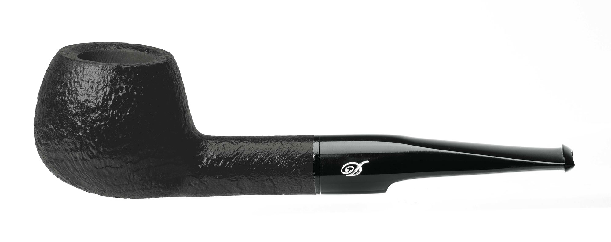 Davidoff Sandgestrahlt schwarz [Série 100] - Normbohrung No. 106