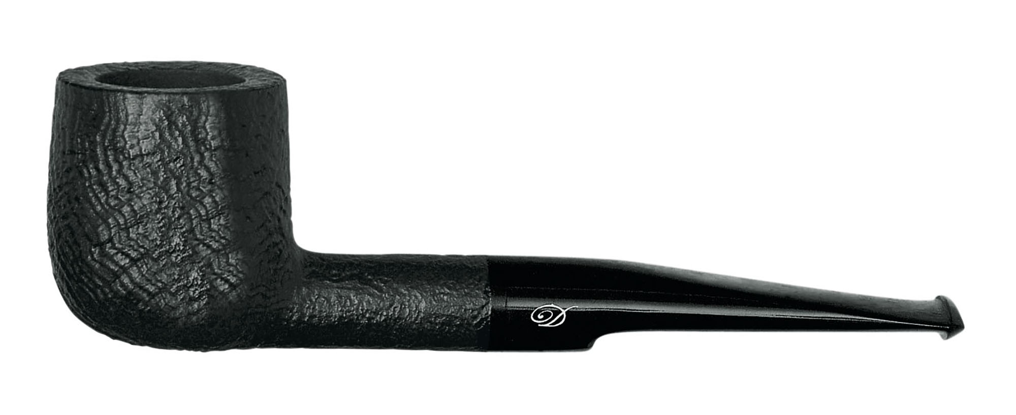 Davidoff Sandgestrahlt schwarz [Série 100] - Normbohrung No. 113