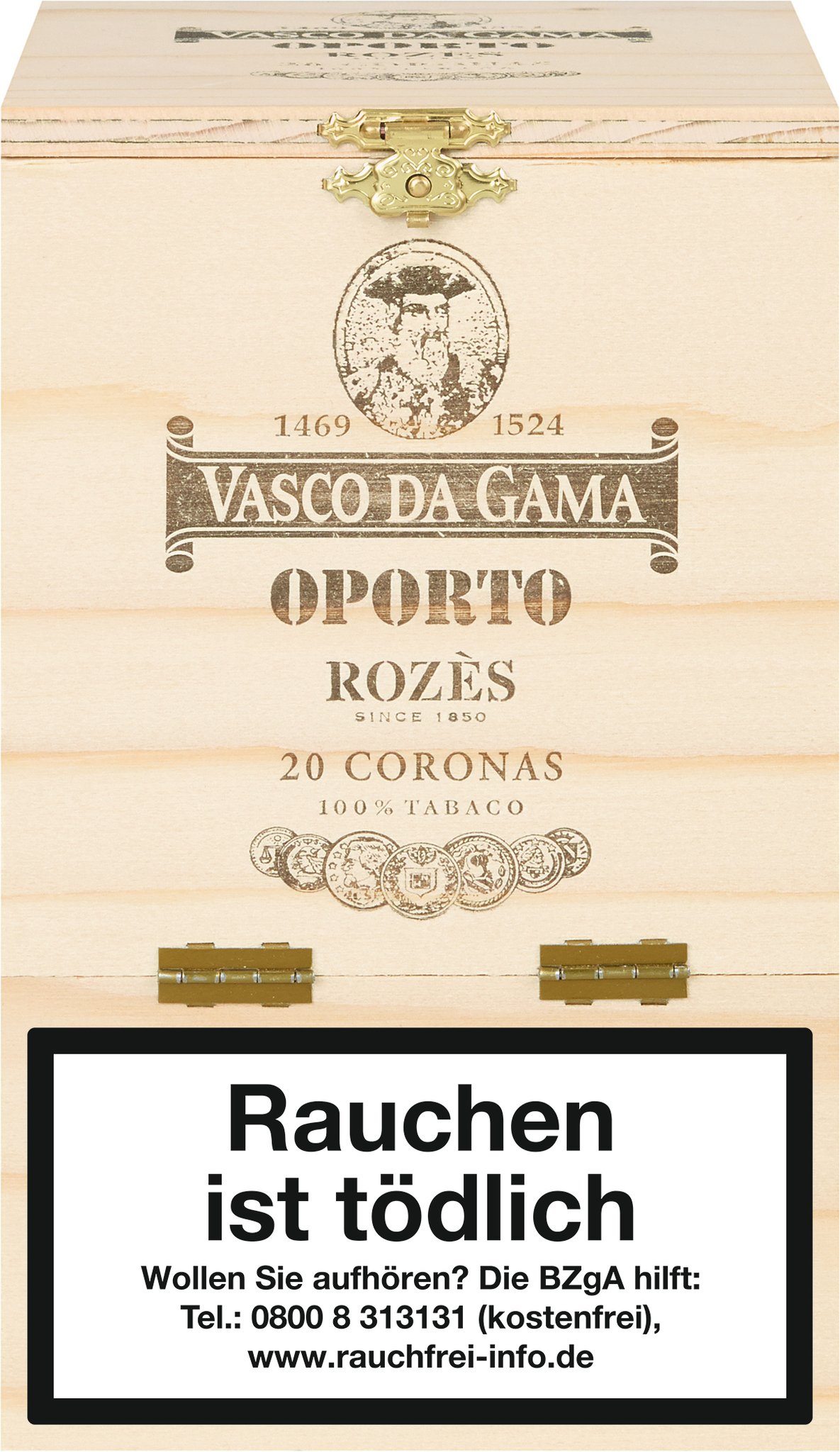 Vasco da Gama Oporto Cigar Corona (ehemals Port Wine) 20er
