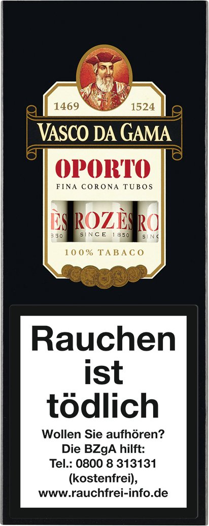 Vasco da Gama Oporto Cigar Corona 3er