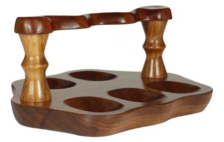 Rozzino Pfeifenständer afrikanisches Kalaoholz 5er (848)