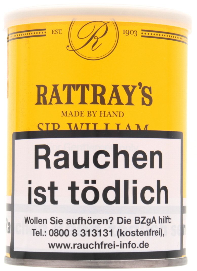 Rattray's British Line Pfeifentabak Sir William 100g Dose
