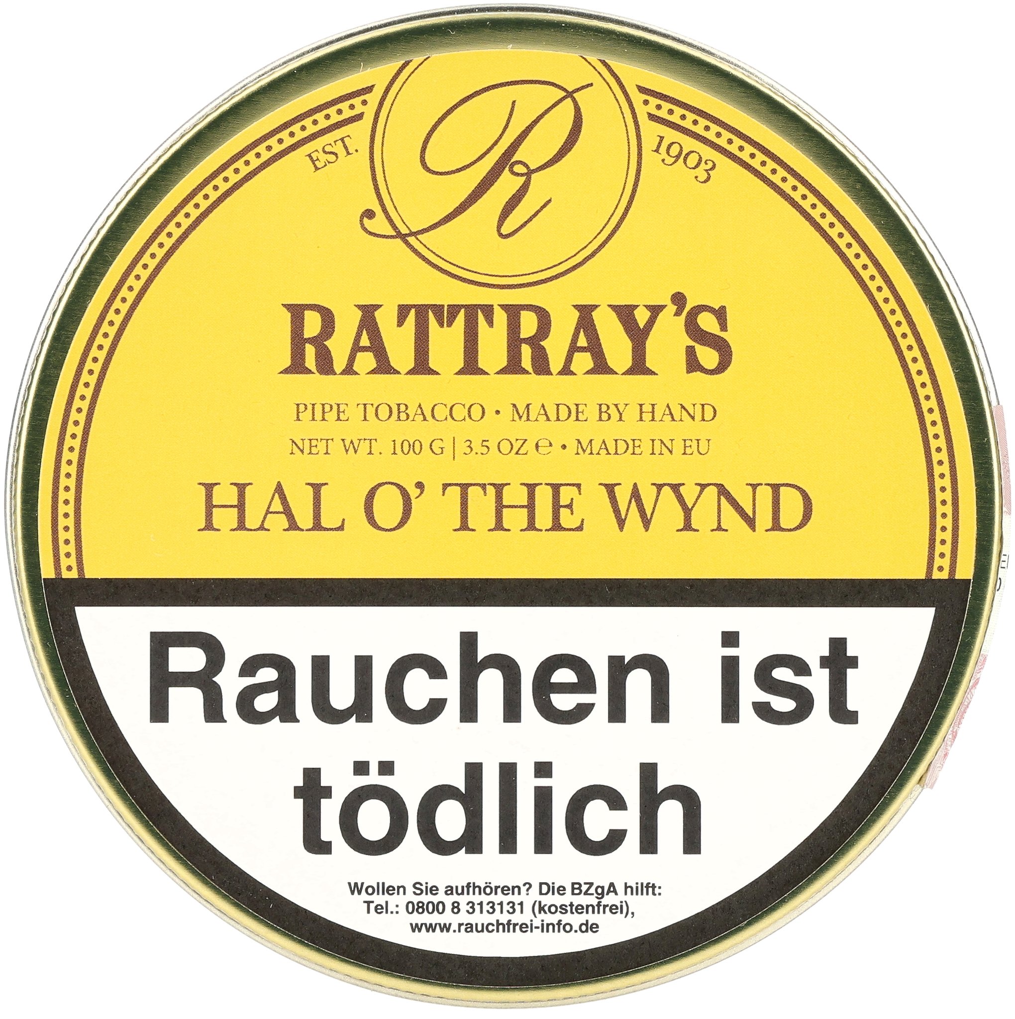 British Line Pfeifentabak Hal O'The Wynd 100g Dose_01