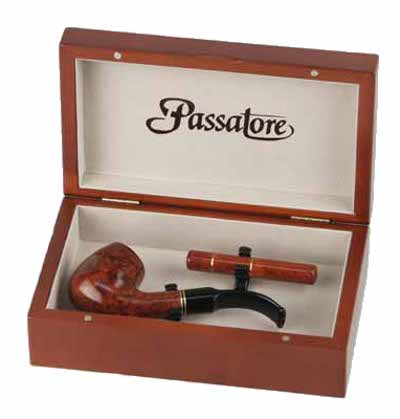 Passatore Adige Pfeifengeschenkset Braun poliert Modell 2 (471982)