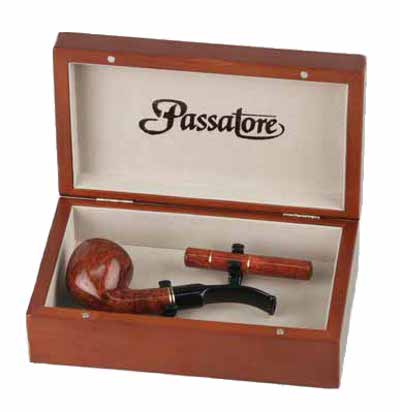 Passatore Adige Pfeifengeschenkset Braun poliert Modell 3 (471983)
