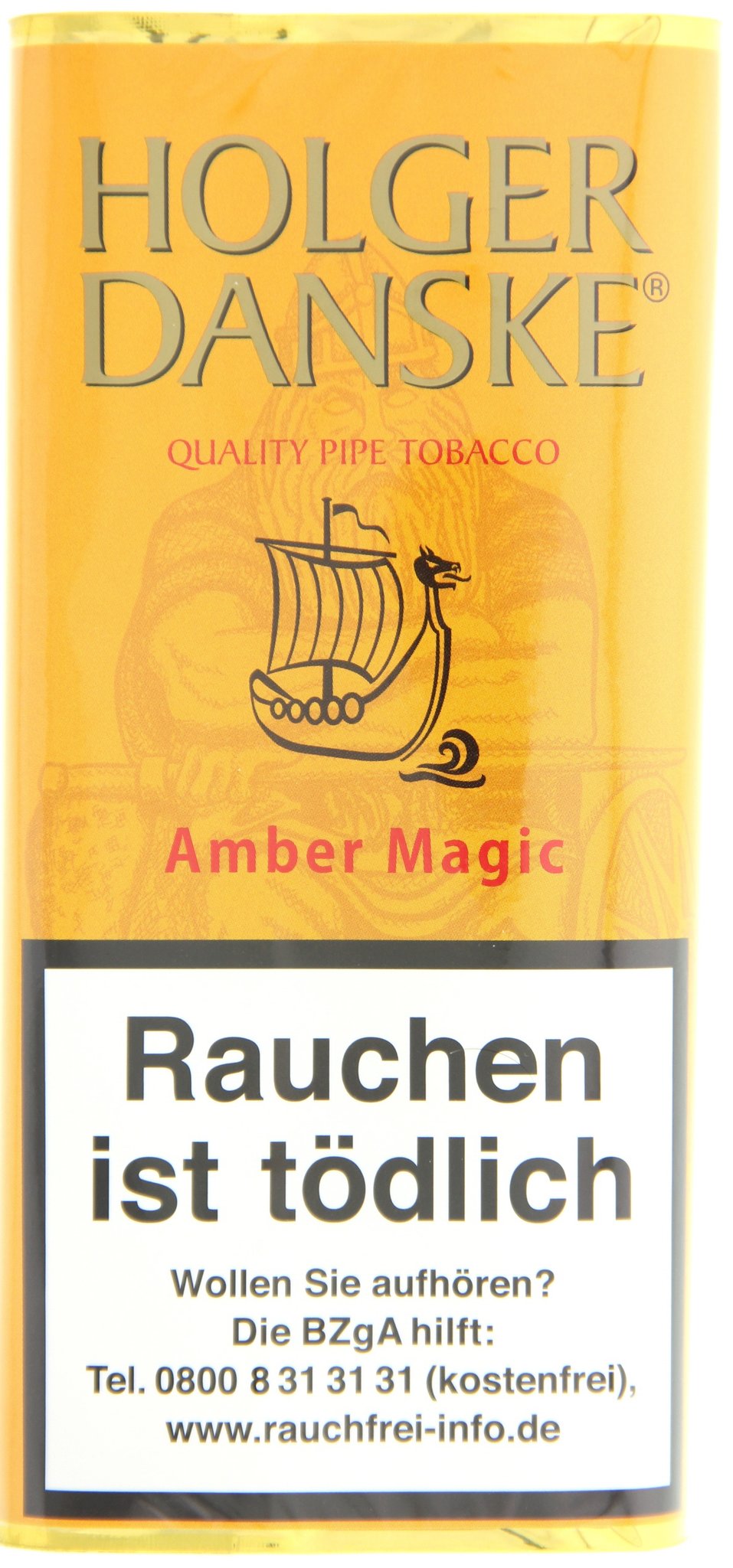 Holger Danske Pfeifentabak Amber Magic (ehemals Magic V) 40g Pouch
